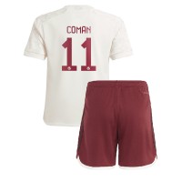 Bayern Munich Kingsley Coman #11 3rd trikot Kinder 2023-24 Kurzarm (+ Kurze Hosen)